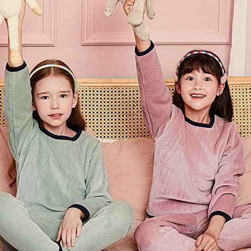 Fishdown Glitter Sequin Non-Slip Headbands: Sparkly Thin Skinny Hairbands for Girls, Toddlers, and Women