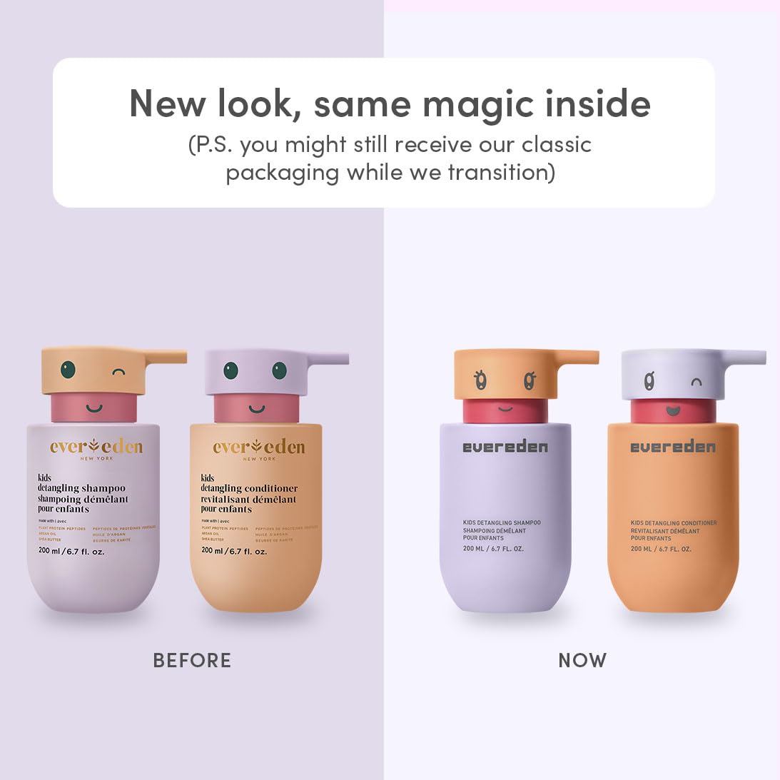 Evereden Kids Bathtime Trio: Hair Detangling Shampoo & Conditioner Set + Cloud Body Wash - Clean & Vegan Kids Haircare Set Paired With Fun Foaming Body Wash - No Sulfates, Paraben, or Phthalate