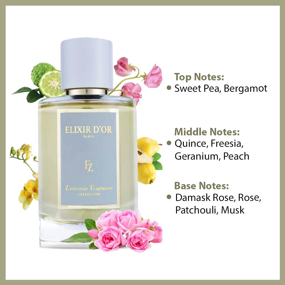 Elixir D'or For Women By Lorientale Fragrances Eau De Parfum 3.4 oz