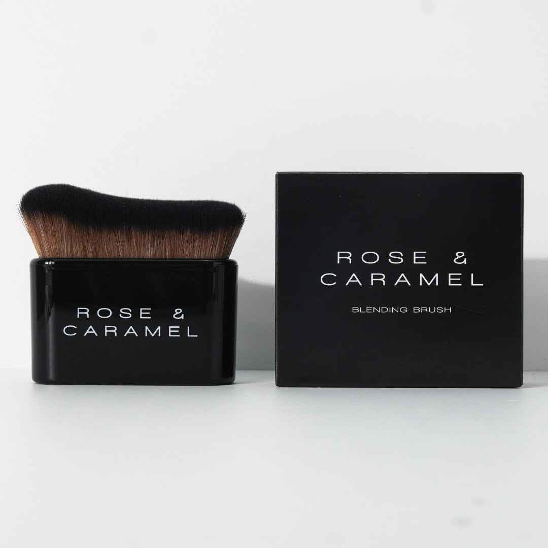 Rose & Caramel Face & Body Blending Brush Self Tan Applicator