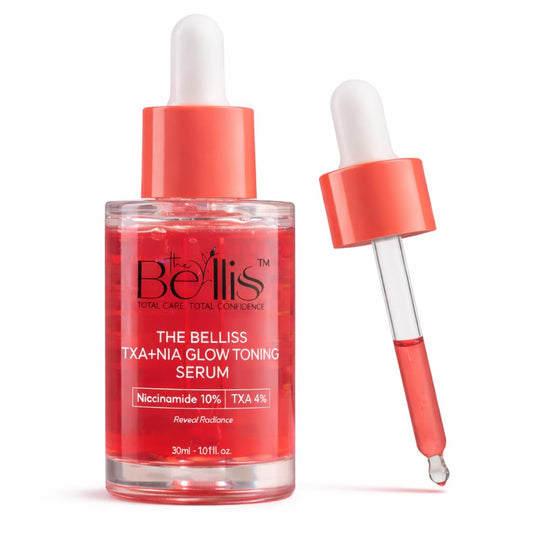 Belliss Niacinamide 10% + Tranexamic Acid 4% Serum (TXA + NIA) (30ml) Pack of 1 - Serum for Face, Dark Spot Correcting, Brightening & Hydrating - Fragrance-Free, Sensitive Skin Safe, Made in Korea