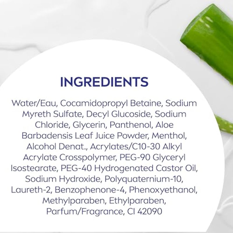 NIVEA MEN Maximum Hydration Moisturizing Face Wash with Aloe Vera, 5 Fl Oz Tube