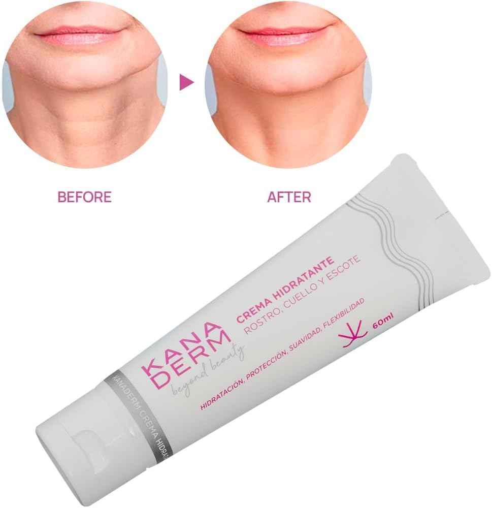 Kanaderm Organic Pleasure Moisturizing Cream for Face, Neck and Décolleté, Moisturizing, Protection, Smoothness, Flexibility