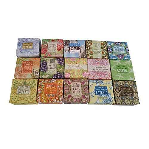 Greenwich Bay Trading Company Soap Sampler 15 pack of 1.9oz bars - Bundle 15 items