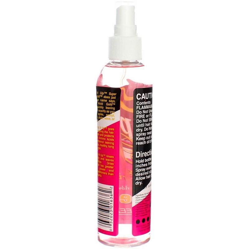 Bronner Brothers Pump It Up Spritz Gold Super Hold, 8 oz (Pack of 5)