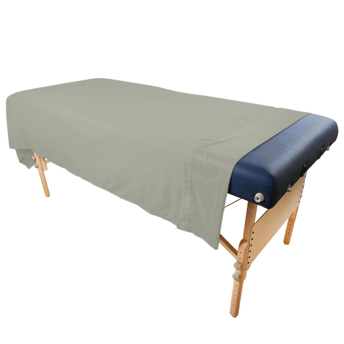 Body Linen Tranquility Microfiber Massage Sheet Sets Lightweight, Long-Lasting Microfiber Massage Table Sheet Set - Stain-Resistant, Soft and No Pilling - 1 Pack, Mirage Gray