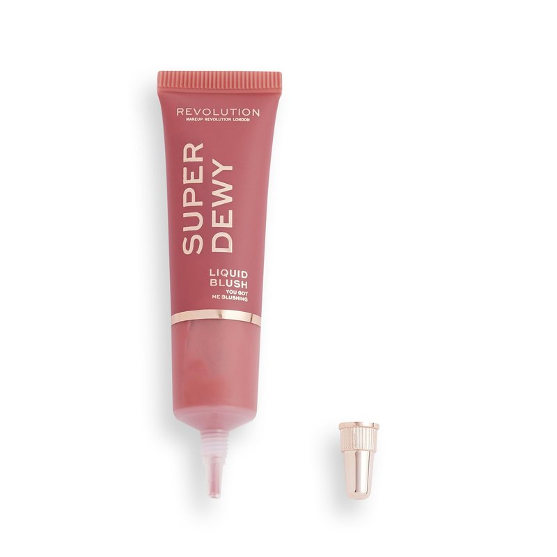Revolution, Superdewy Liquid Blush, Richly Pigmented & Buildable, Blendable Formula, You Got Me Blushing, 0.5 fl oz