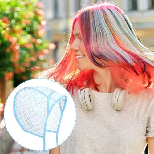 6PCS Highlights Hair Color Kit, With 2PCS Coloring Caps, 2 Spatula With Crochet Hook, 2 Hairs Dye Brush, Hairs Highlighting Kit Styling Tools for Salon Dyeing Hairdressing and DIY Dyeing Hair
