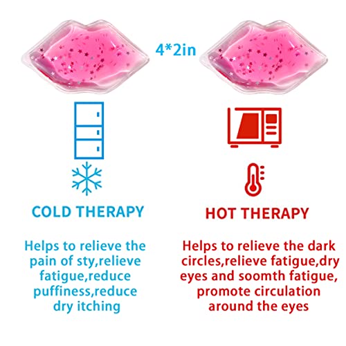 Lip Masks, Ice Packs for Lip Filler Aftercare, Mini Cold Packs, Small lce Pack for Mouth,Injections, Injuries (Lip pouch-ten)