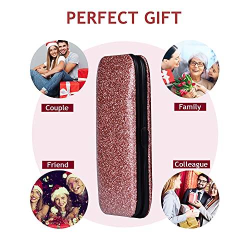 Manicure Set Nail Clippers Kit 5 Pieces in 1 Stainless Steel Professional Grooming Nail Care Tools Including Nano Glass Nail Shiner Buffer File Gift for Men Husband Boyfriend Parents Women