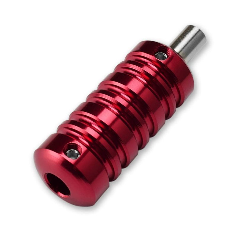 Healifty Aluminum Alloy Machine Grip 2.08X0.90X2.36In Lightweight Anti-Slip Handle Tube for Accessories Body Art Piercing Supplies