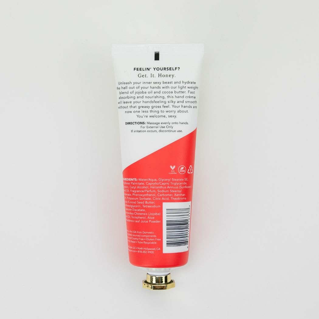 Chez Gagné Intensely Moisturizing Vegan Hand Cream, Jojoba Oil Cocoa Butter,Non-Greasy, Fast-Absorbing, USA - (Cypress + Juniper - Sexy as Hell) - Valentine's Day Gift
