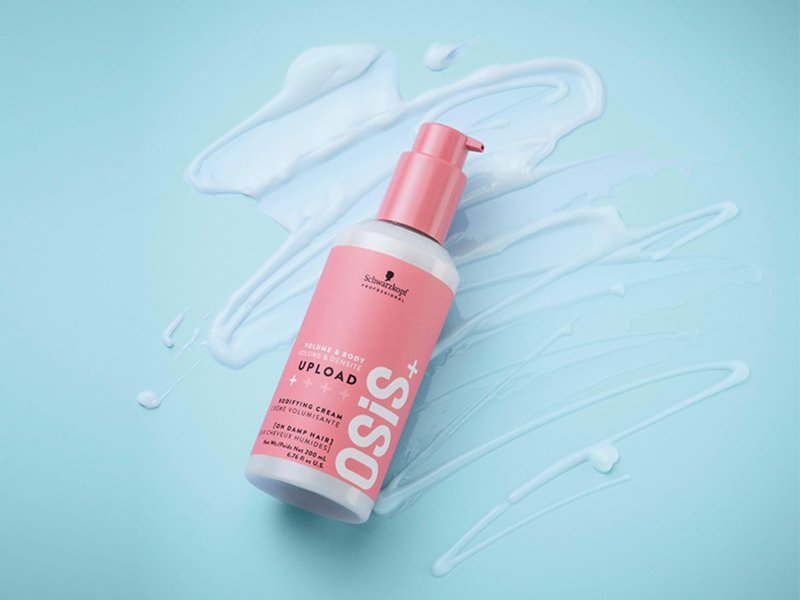 OSiS+ Upload Volume Cream - Lightweight Volumizing Hair Treatment with Heat Protection | 5.1 oz
