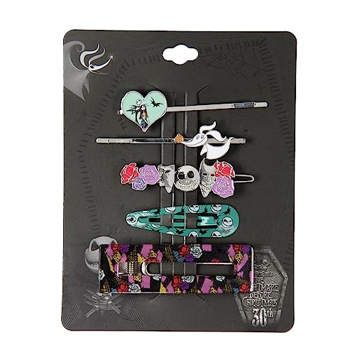 The Nightmare Before Christmas Hair Pins and Hair Clips For Women 5 Piece Set