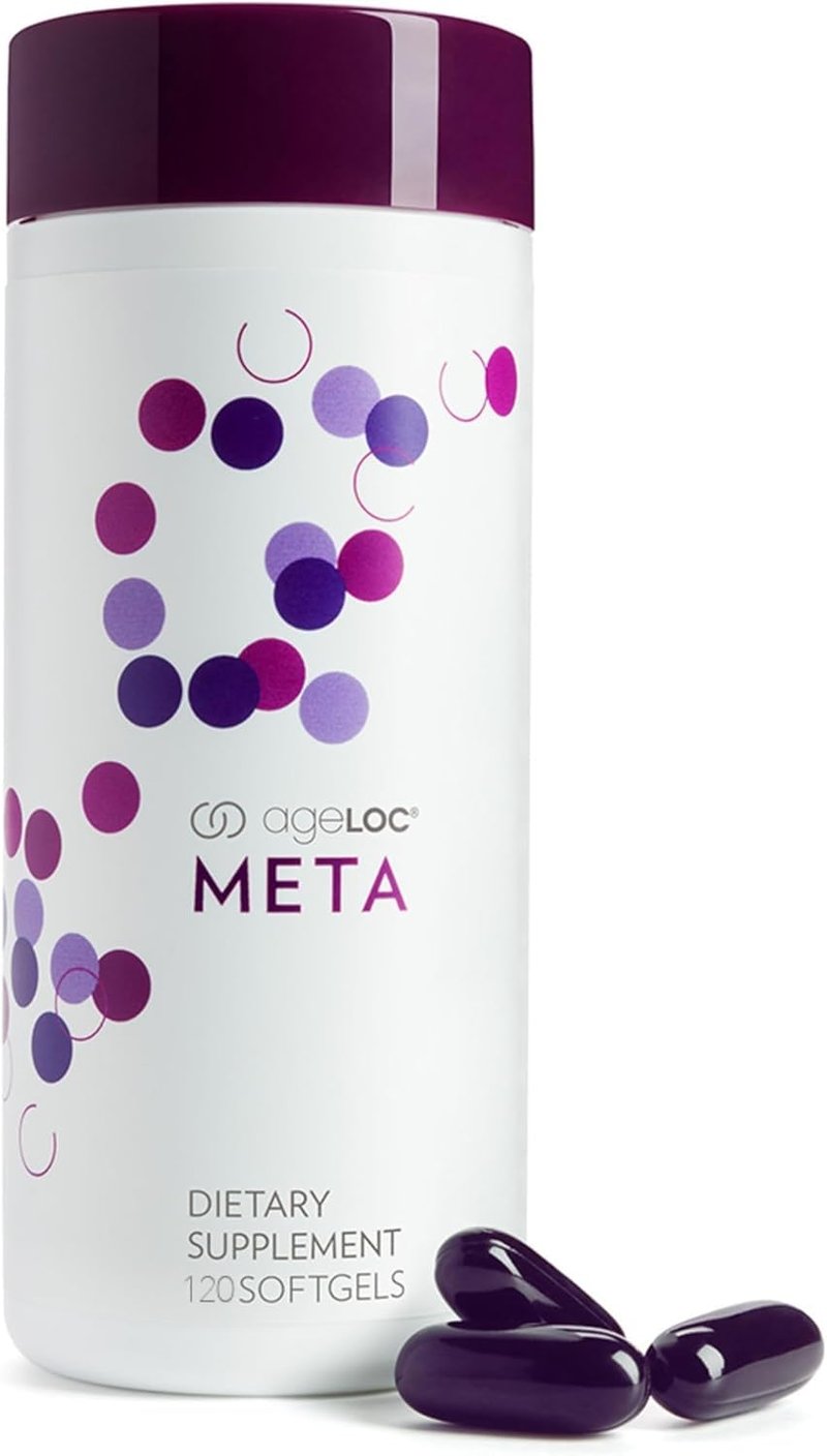 Nu Skin ageLOC Meta Tablets for Women & Men | Metabolic Nutritional Support with Antioxidants | Gut Health Support | Energy & Wellness Vitamins