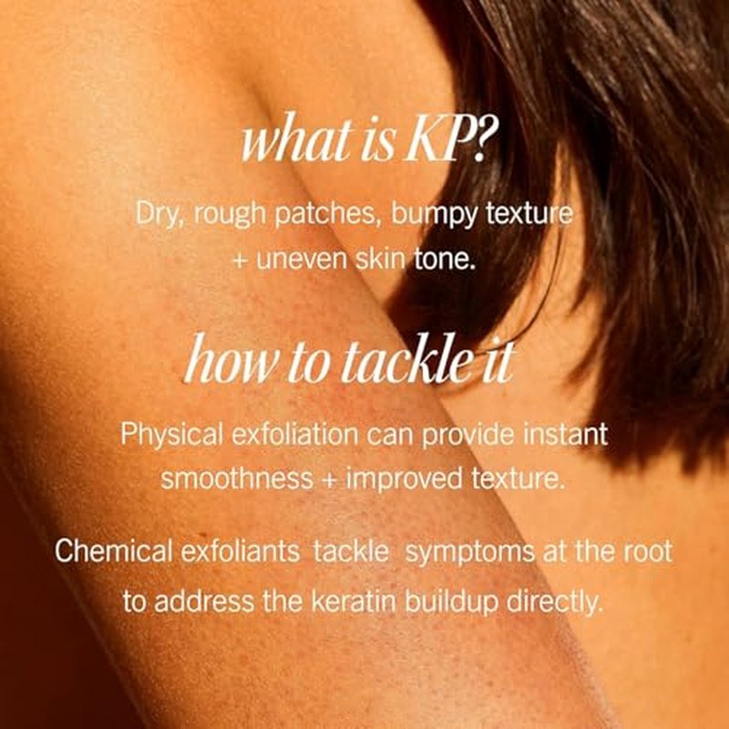 First Aid Beauty - KP Bump Eraser Body Scrub with 10% AHA, Keratosis Pilaris Skin Exfoliater with Glycolic and Lactic acids, Helps Reduce Chicken Skin Bumps, Safe for Sensitive Skin, 8 oz + Bonus, 2ct
