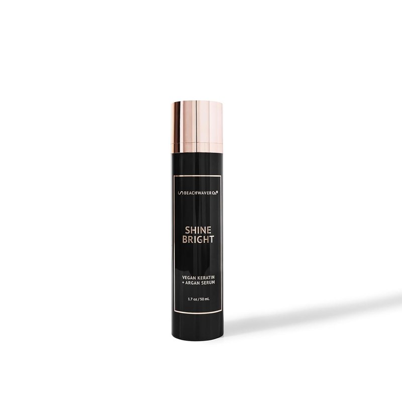 Shine Bright Serum - Vegan Keratin & Organic Argan Oil | Smoothing Formula for Silky, Frizz-Free Hair - 1.7 Oz