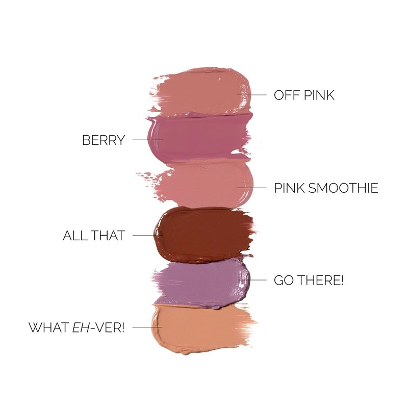 OFIR Lip Rouge Satin Hydrating Lipstick | Full Coverage Cream Lipstick Long Wear | Lightweight Lip Satin Finish with Shea Butter Apricot Oil | Pink Smoothie - Muted Pink 0.12 oz