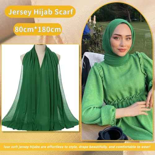 Head Wraps for Women Long Headwraps Hijabs Scarf Large Headscarf Stretch Tie Hair Headbands