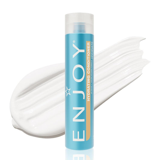 Enjoy Hydrating Conditioner - Daily Moisturizing Conditioner for Softness & Shine - Lightweight Formula for All Hair Types - Detangles, Smooths & Enhances Manageability 10 Fl Oz