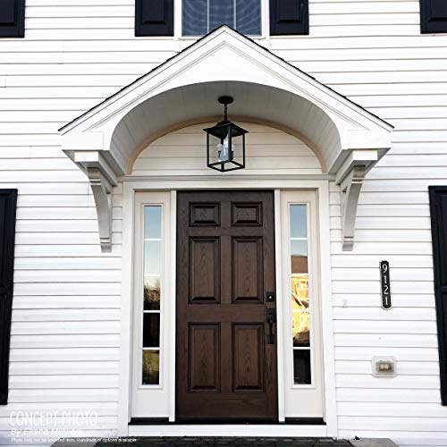 Ekena Millwork COR04X02X05BL 4 1/4-Inch W x 2 5/8-Inch D x 5 3/4-Inch H Blackthorne Corbel , White
