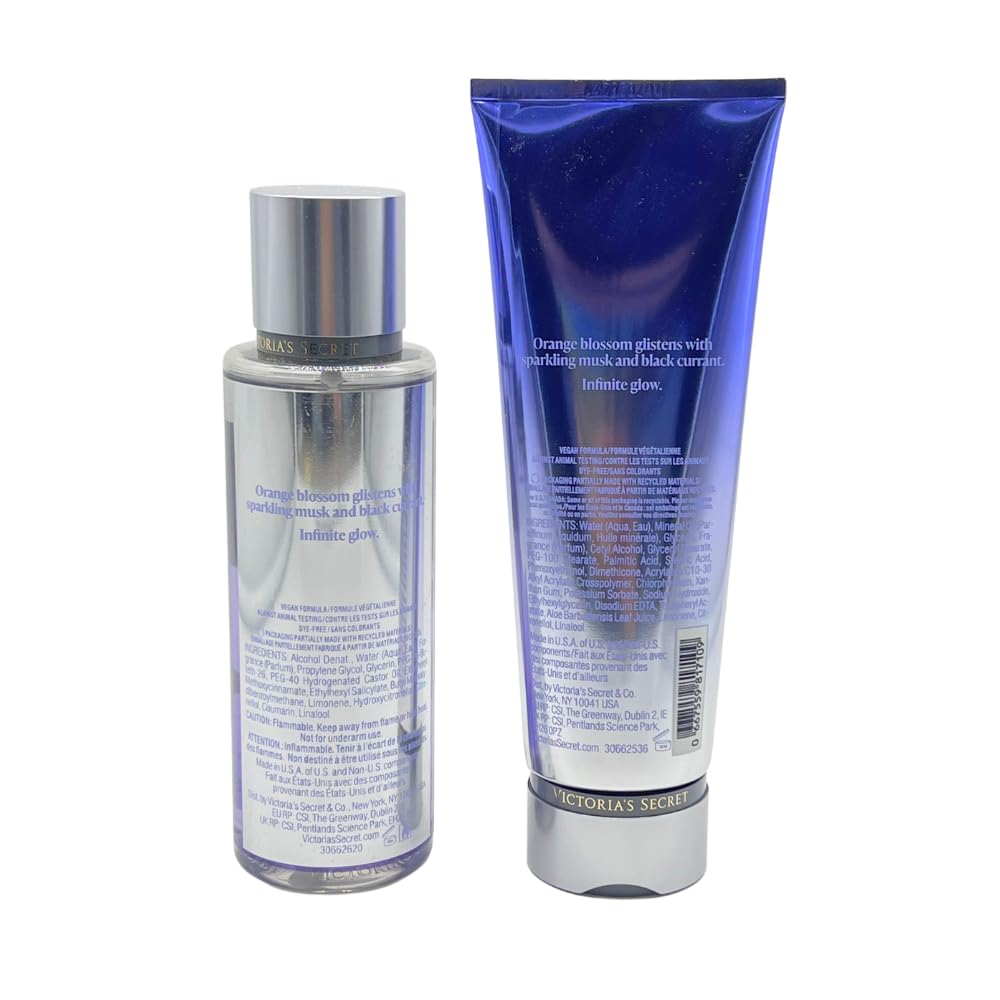 Victoria's Secret Platinum Berries Fragrance Mist & Lotion Set | Limited Edition 2-Piece Bundle