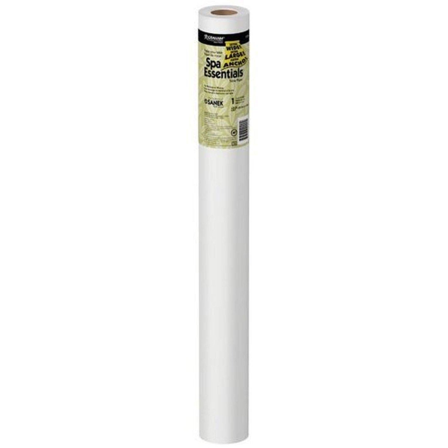 Graham Professional Products Spa Essentials White Table Paper