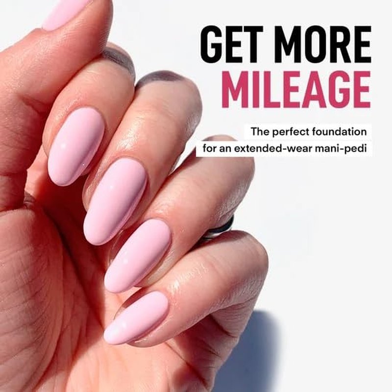 Gel Genius Top Coat & Base Coat Set - High Shine Gloss Finish, Chip Resistant, Quick Dry | 0.4 Fl Oz Each