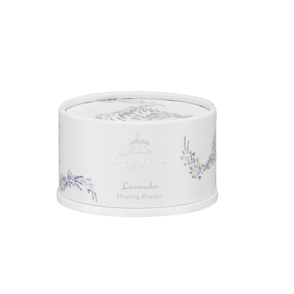 Woods Of Windsor Lavender Body Dusting Powder With Puff for Women, 3.5 Ounce