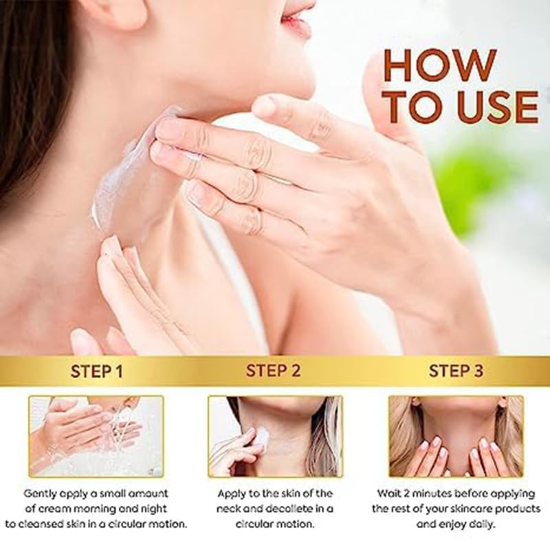 Neck Firming Cream - Age-Defying Hydration for Smooth Skin | 1.7 fl. oz | All Skin Types