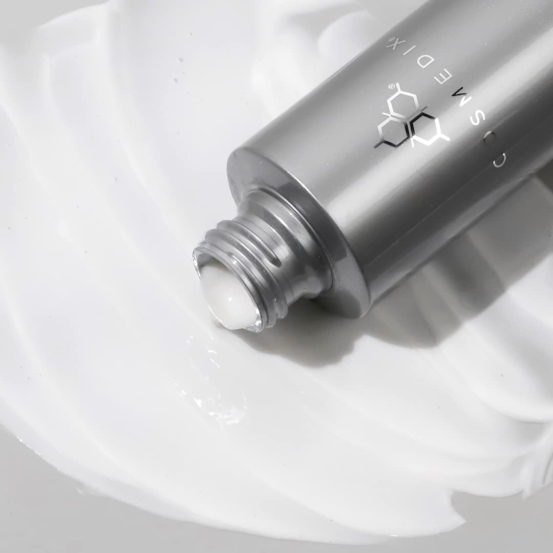 COSMEDIX Crystal Cleanse Liquid Cream Facial Cleanser - Deep Cleaning AM & PM Cleanser for Face with Moisturizing & Hydrating Crystal Technology for Dirt, Oil, Makeup & Impurities - All Skin Types