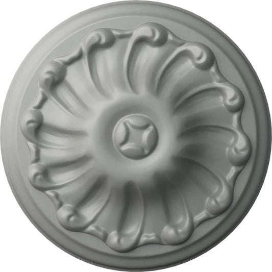 Ekena Millwork ROS05X05MU Mullin Round Rosette, 5 7/8"OD x 1 5/8"P, Primed