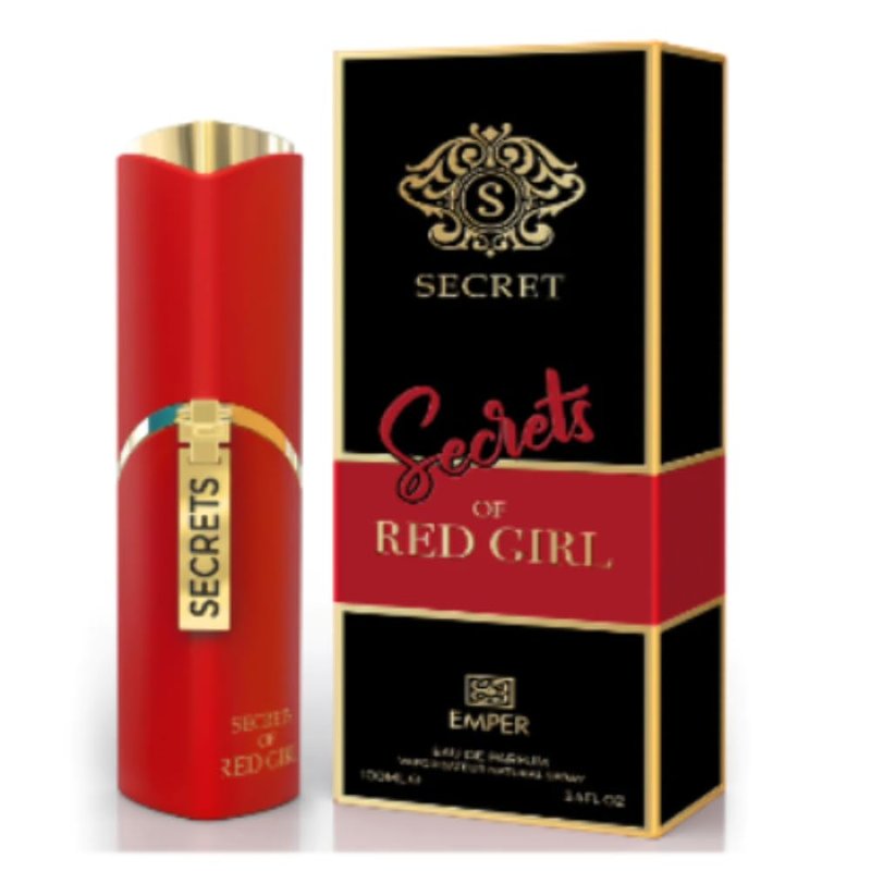 Emper Secrets Red Girl Perfume for Women - 100ml | Elegant Floral Fragrance