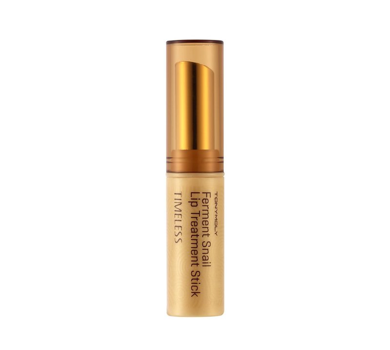 TONYMOLY Timeless Ferment Snail Lip Balm – Korean Moisturizing Lip Balm for Dry, Chapped Lips, Nourishing Snail Mucin Formula Helps Protect & Smooth Lips, 3.5 g