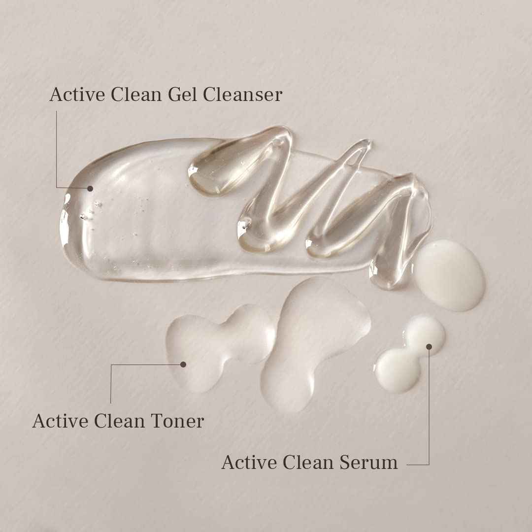 Village 11 Factory Active Clean Toner AHA BHA Acne and Oily Skin Gentle ph Hydrating and Exfoliating Korean Skincare (4.06 fl oz/120ml)