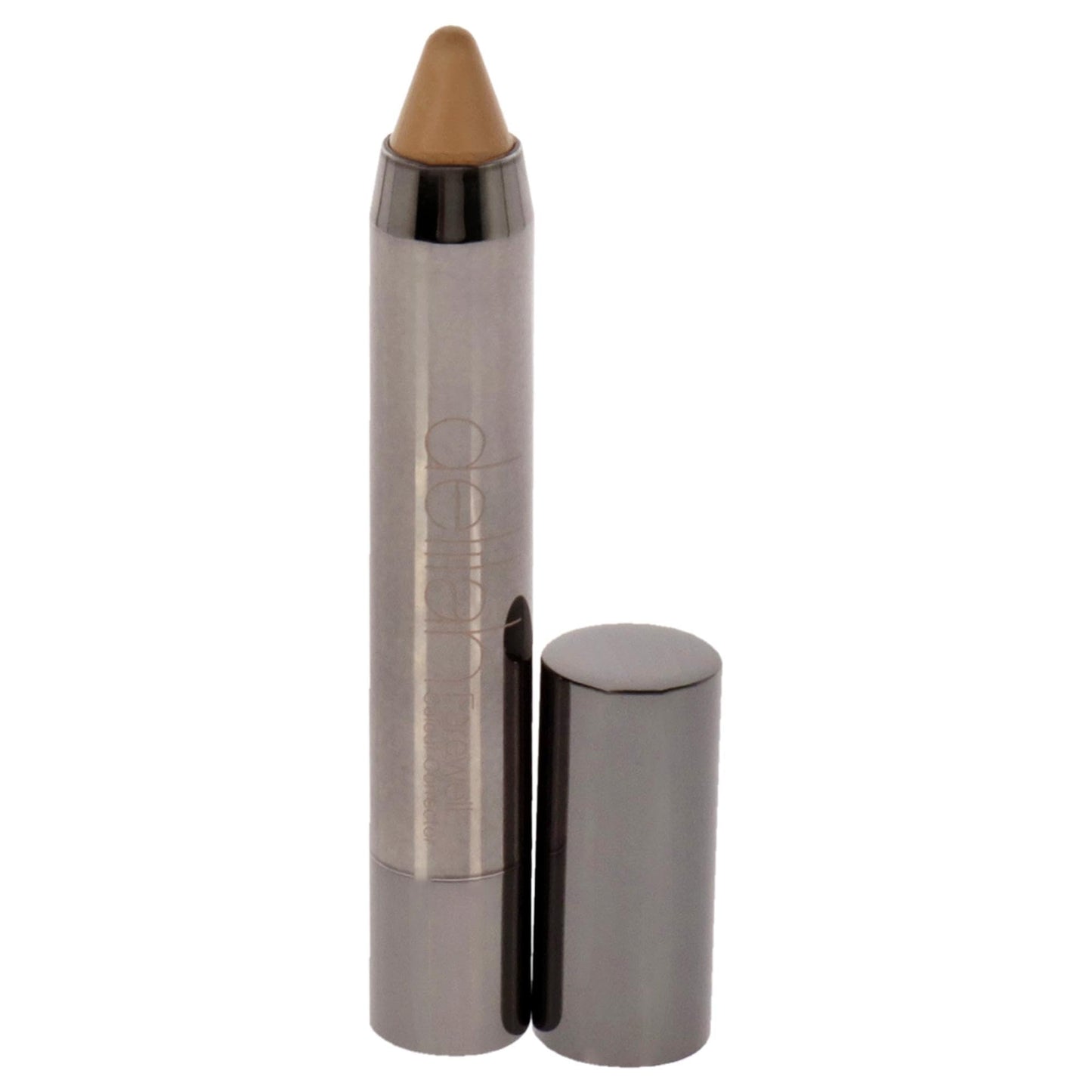 Delilah - Farewell Cream Concealer, Honey, Full Coverage, Hyaluronic Filling, Moisturizing, Creamy, Smoother, Softer, Color Correcting, Face Makeup, Cruelty Free, 0.13 Oz
