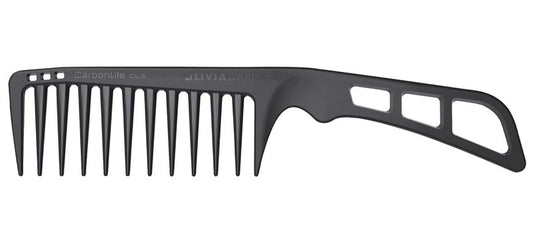 Olivia Garden CarbonLite Carbon Combs - Heat Resistant Hair Combs for Men & Women | Professional Barber Accessories