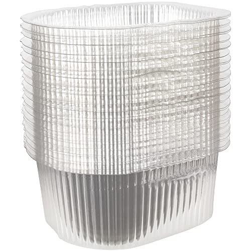 ForPro Professional Collection Universal Pedi Bath Liners - 50% THICKER - Fit Footsie Bath, Disposable Pedicure Foot Tub Liners for Foot Spa Basins & Foot Bath Soaks, Clear, 100-Count