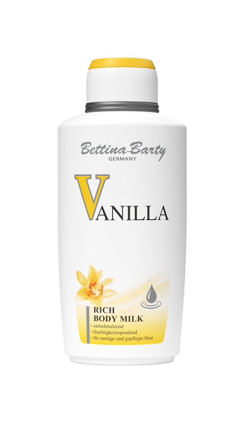 Bettina Barty Vanilla Hand & Body Lotion (500ml Flasche)