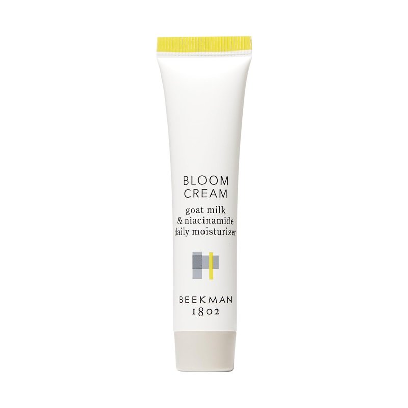 Beekman 1802 Bloom Cream Goat Milk Face Moisturizer, 100 mL - Lightweight, Gentle, Deeply Hydrating & Nourishes Skin Barrier - All Skin Types - Cruelty Free
