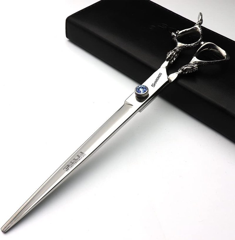 6/7/9 inch Professional Hair Cutting Thinning Scissors Barber Shears Hairdressing Salon Set (Cutting scissors) (9 inch flat)