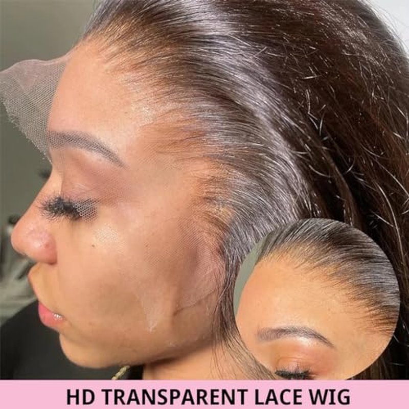 26inch 13x6 HD Lace Front Wigs Human Hair 180% Density Lace Frontal Glueless Wigs with Baby Hair Pre-Plucked Body Wave Wig for Woman