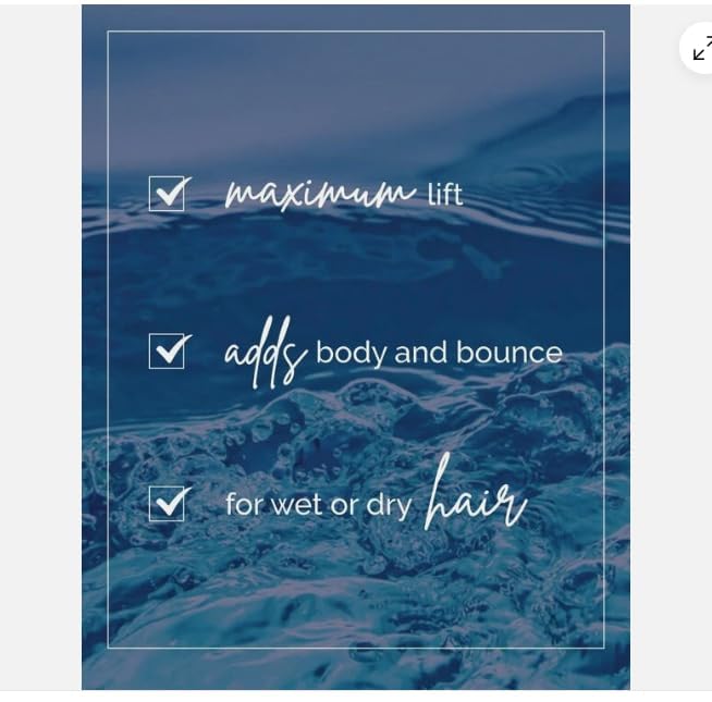 Aquags Uplifting Foam - Weightless Volume Building Hair Mousse, 8 Oz | Perfect for All Hair Types