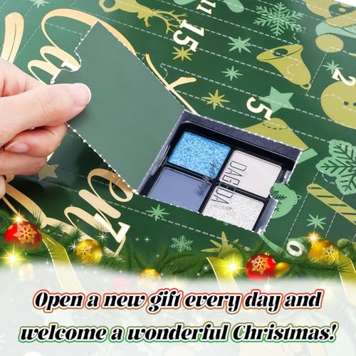 DAGEDA Beauty Advent Calendar 2025,24 Days Christmas Makeup Gifts for Her,Contains Beauty Makeup Kit, Xmas Clothes Accessories, 24 Surprise Christmas Countdown Festival Gifts Set for Women Girls