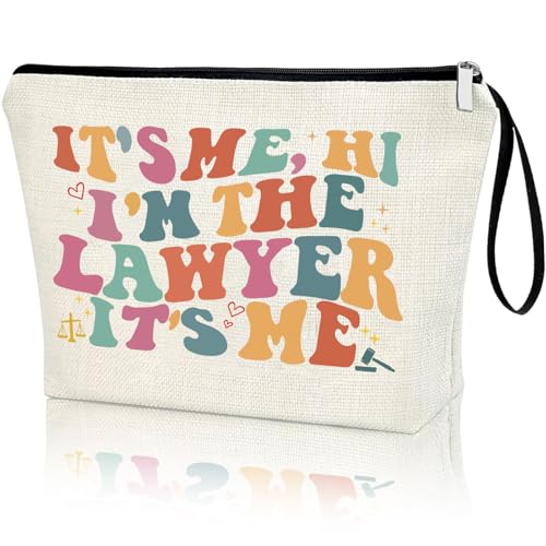 Lawyer Gifts for Women TS Inspiration Makeup Bag Law School Gifts Future Lawyer Graduation Gifts Attorney Appreciation Gift Cosmetic Bags Legal Practitioner Law Prosecutor Present for Christmas