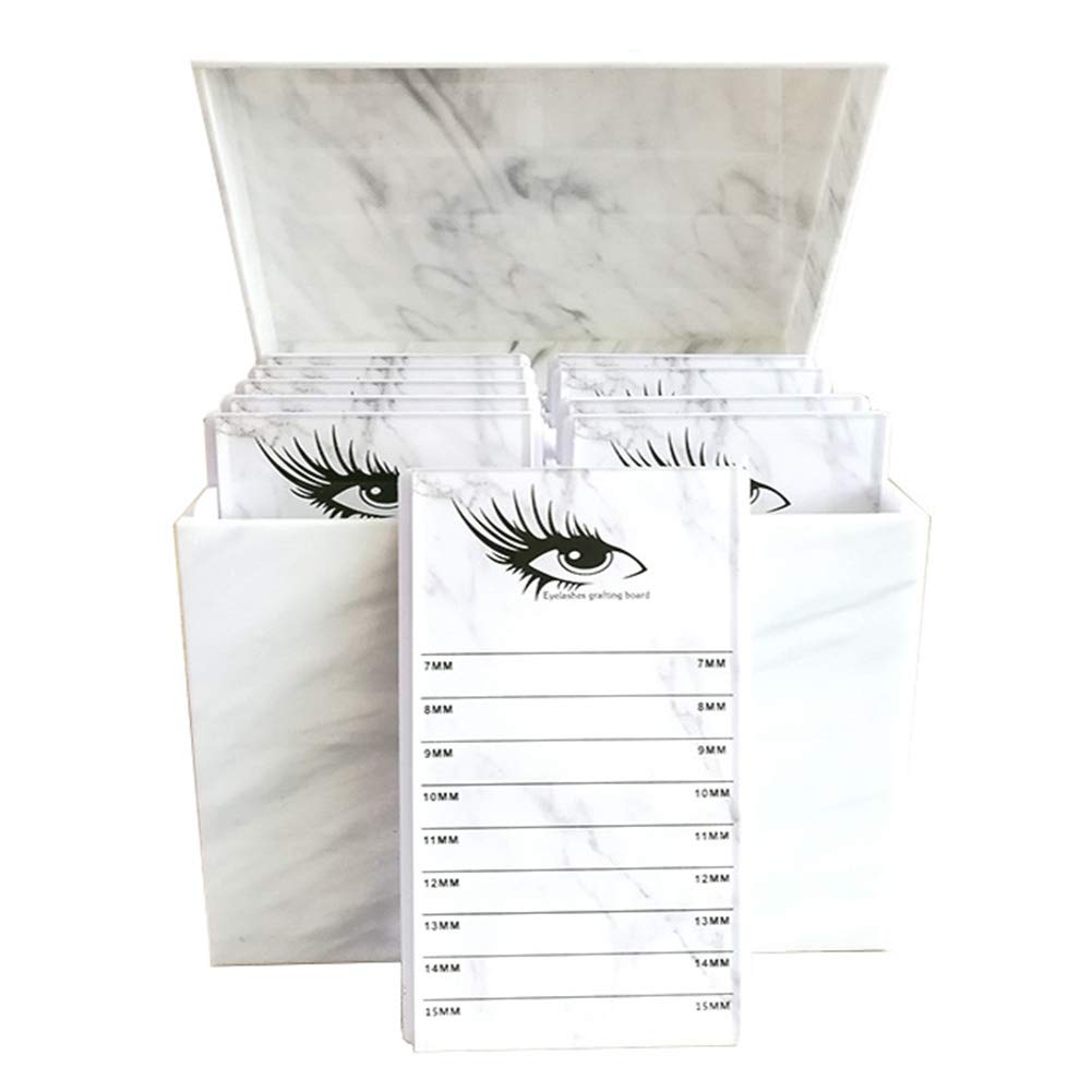Aufbewahrungsbox für Wimpern aus Acryl, 10 Schichten
