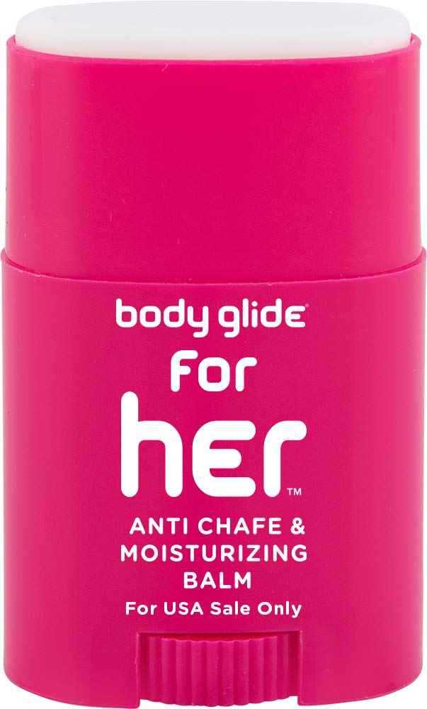 BodyGlide Original Anti Chafing Stick Balm + Body Glide For Her Anti Chafe Balm
