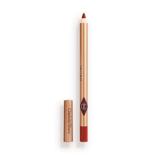 Charlotte Tilbury Lip Cheat Lip Liner Pencil - Creamy Fuller-Looking Lip Pencil with Jojoba Oil & Hyaluronic Acid - Waterproof, Smudge-Proof & Transfer-Proof - 6H Wear - Mark Of A Kiss
