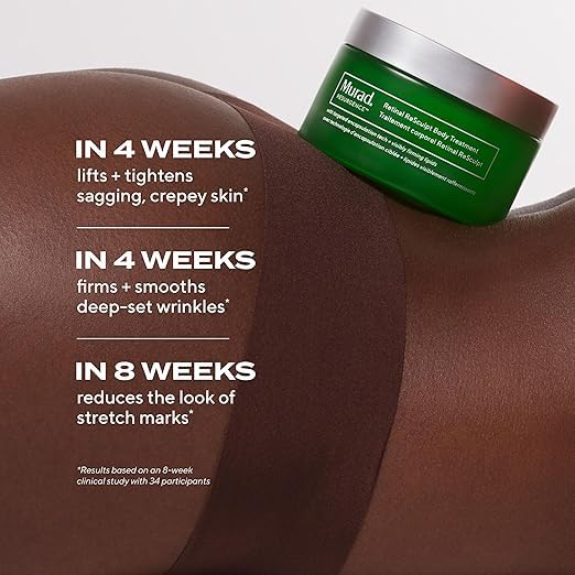 Murad Retinal ReSculpt Body Treatment | Firming Body Cream with Encapsulated Retinal & Shea - 5.0 Fl Oz