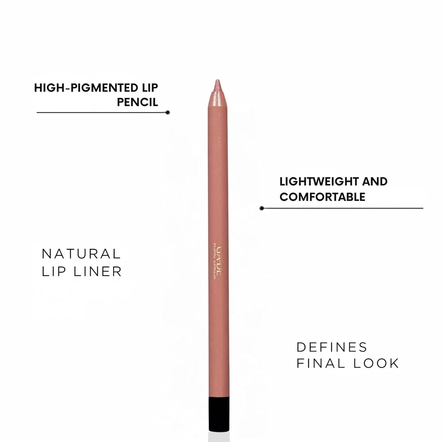 Everlasting Lip Liner - Automatic Retractable Pencil | Smudge-Resistant, Enriched with Vitamin E - 0.01 oz